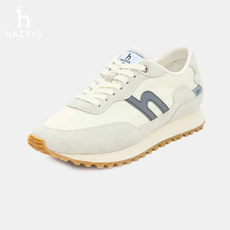 【商场同款】Hazzys哈吉斯女士轻便低帮鞋复古鞋春季休闲鞋女鞋