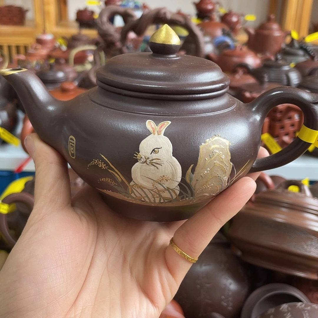 茶壶紫砂300 cc宜兴紫砂壶