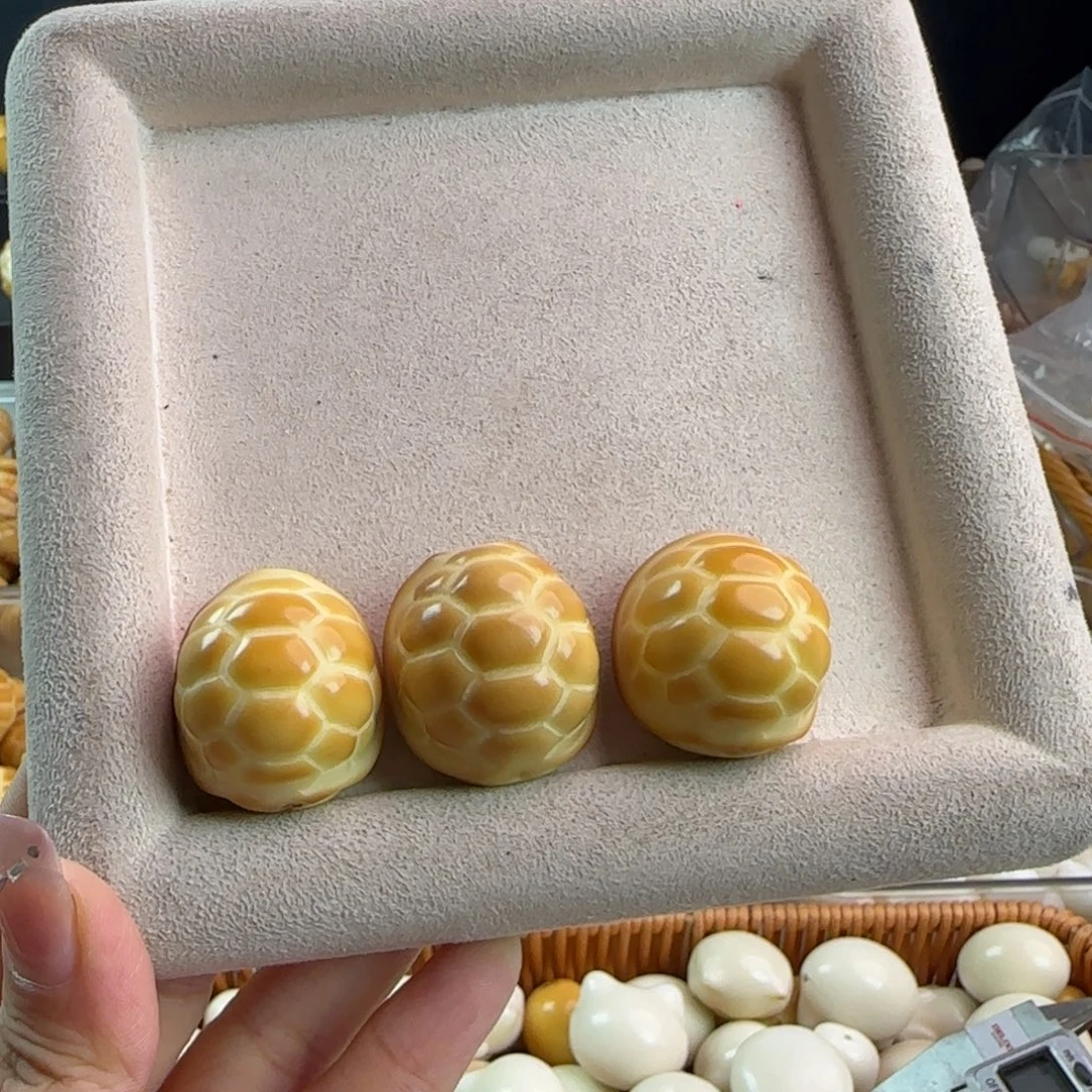 手串菩提根/象牙果微瑕牙果卡28-30炭烤大富甲3颗