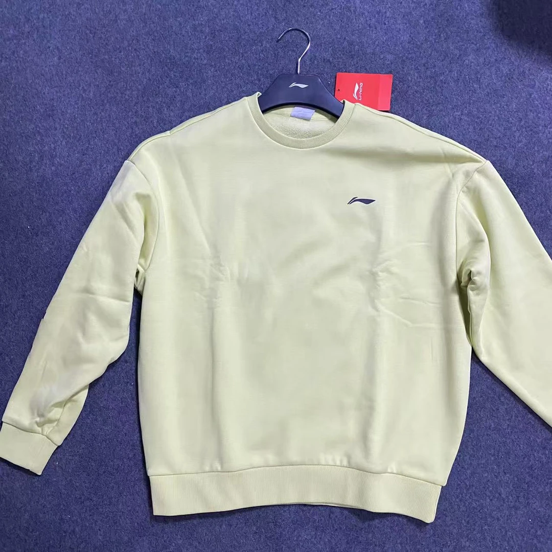 李宁圆领卫衣长袖932-31