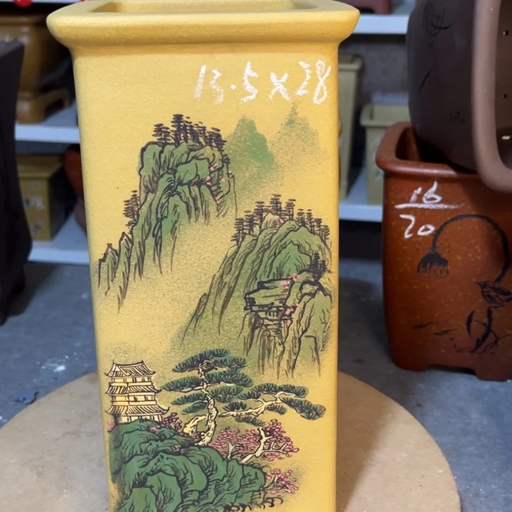 紫砂花盆宜兴紫砂