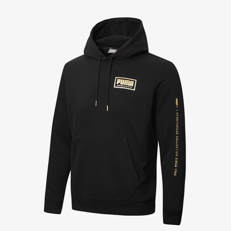 Puma/彪马男子春秋季金标连帽运动休闲卫衣套头衫586351