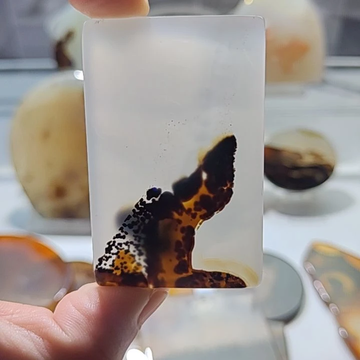 玛瑙/玉髓未镶嵌吊坠(不含链)69号