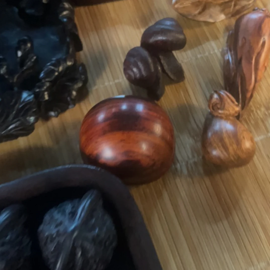 实木保健球手把件按摩球文玩健身球练手球