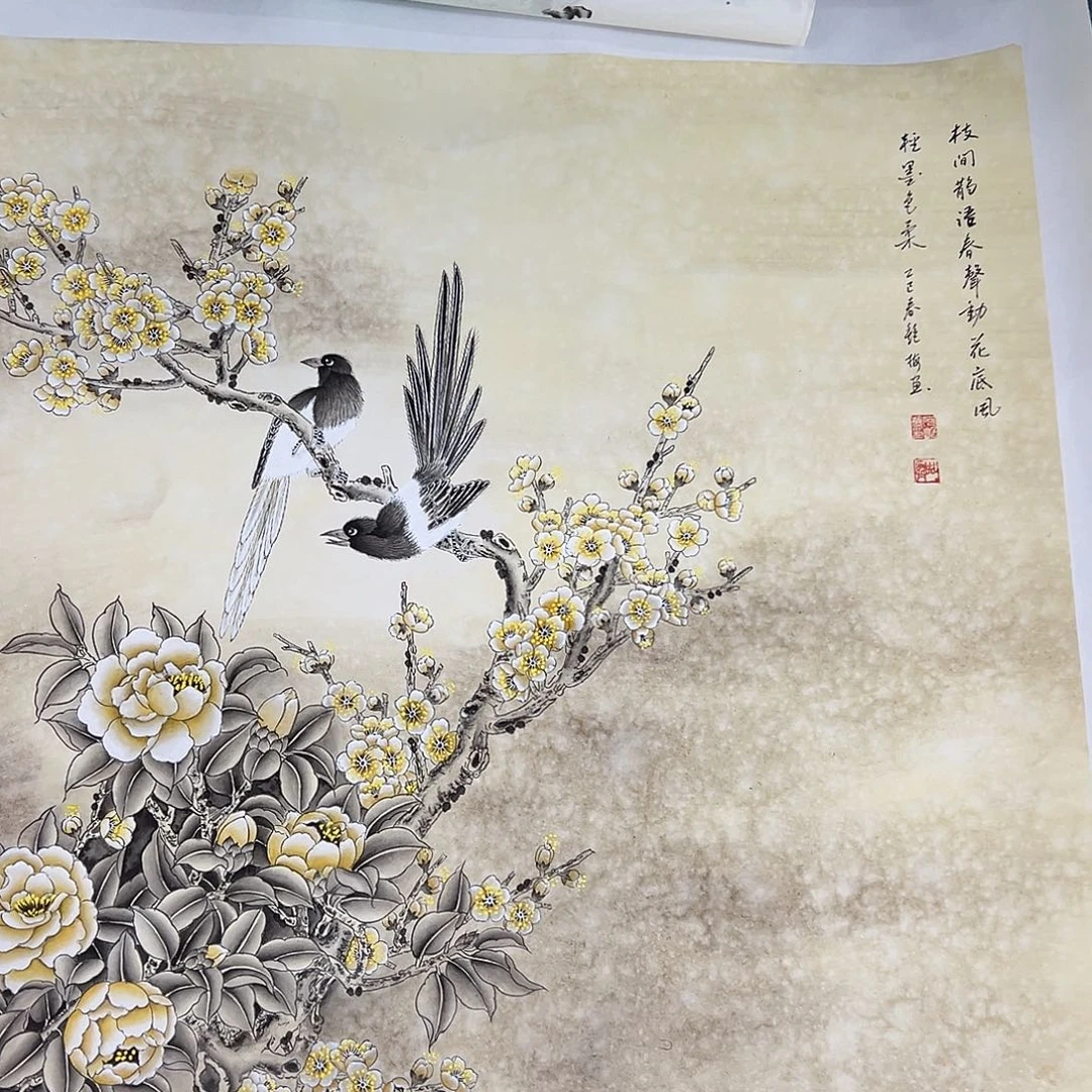 国画纯手绘作品图