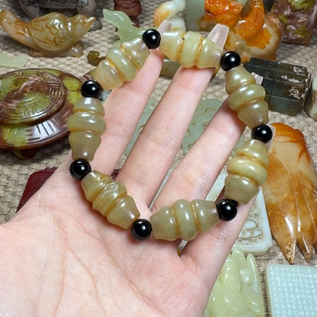 白玉菩提吊坠挂件