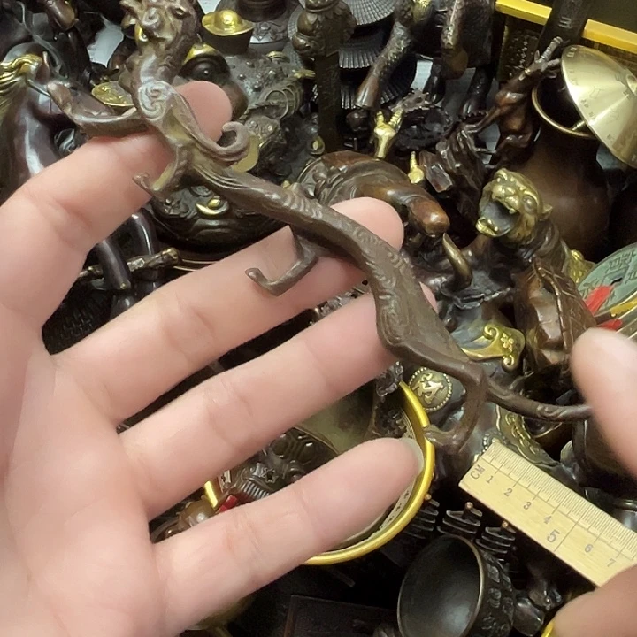 顺顺利利，铜器摆件