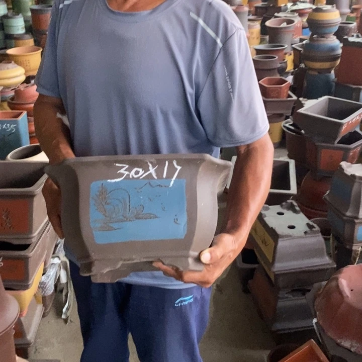 紫砂花盆紫砂花盆盆栽花卉苗木种植