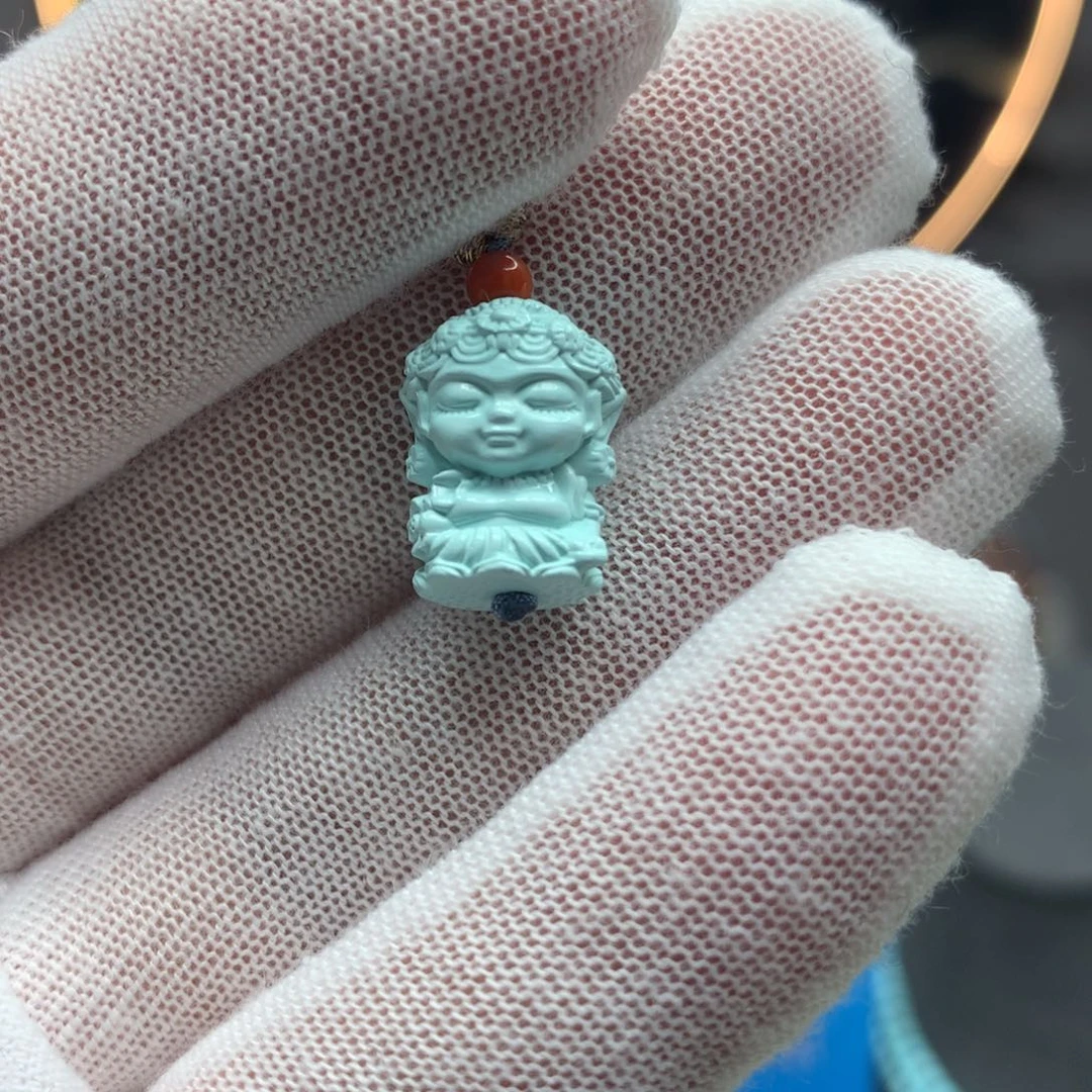 绿松石挂件未镶嵌