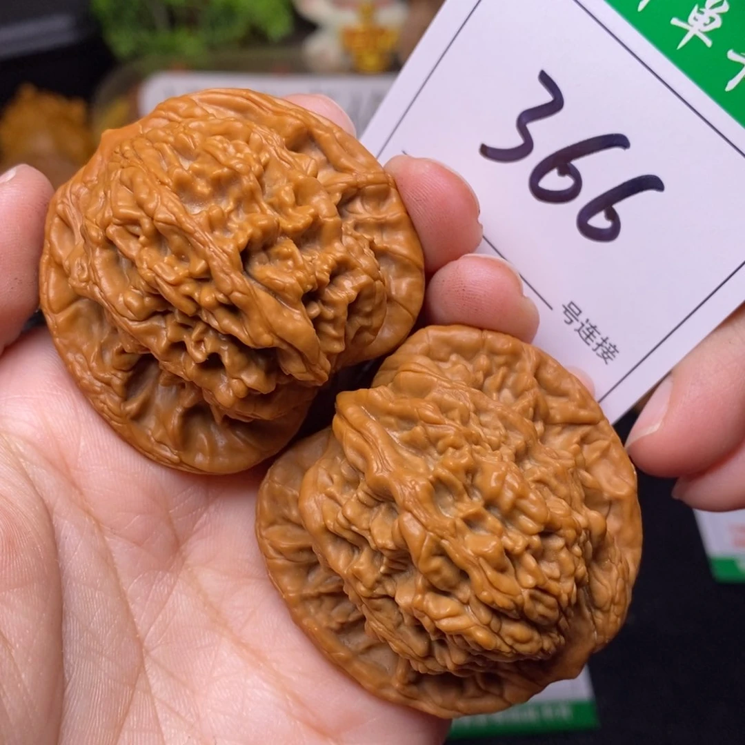 把件文玩核桃366虎头4.5
