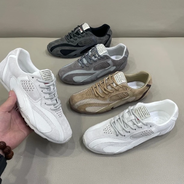 春夏新款男士网面休闲鞋时尚潮流低帮流行百搭男鞋标准码