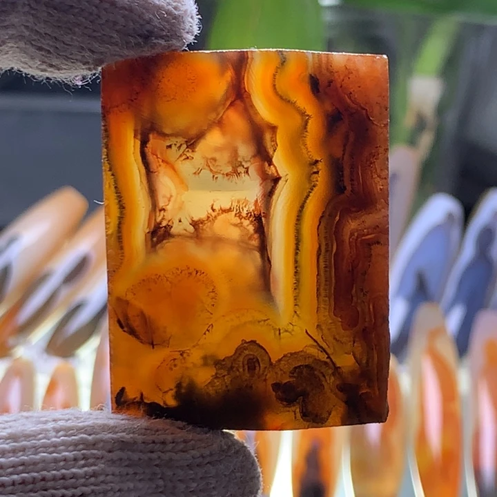 未镶嵌玛瑙/玉髓珠宝半成品81