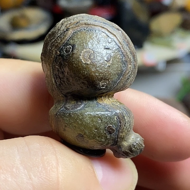 石材戈壁石像型石小摆件