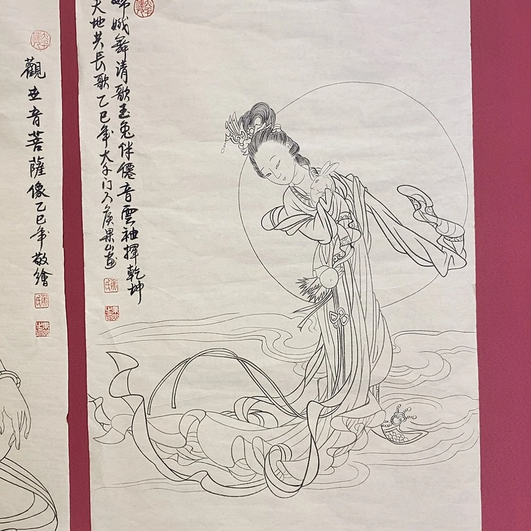 国画大风堂嫡传-侯果山老师作品路