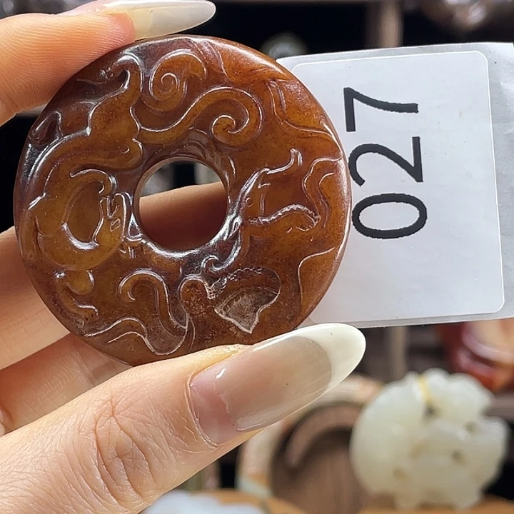 和田玉（糖玉）未镶嵌挂件