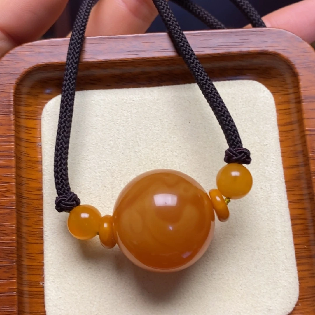 【闪购商品】蜜蜡颈饰未镶嵌项链