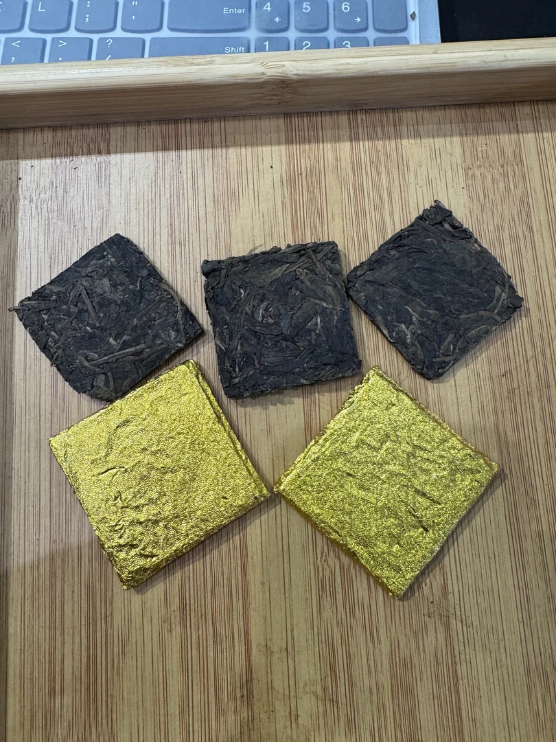 2015年原料 2025年普洱生茶忙肺生茶小方块7g*10片
