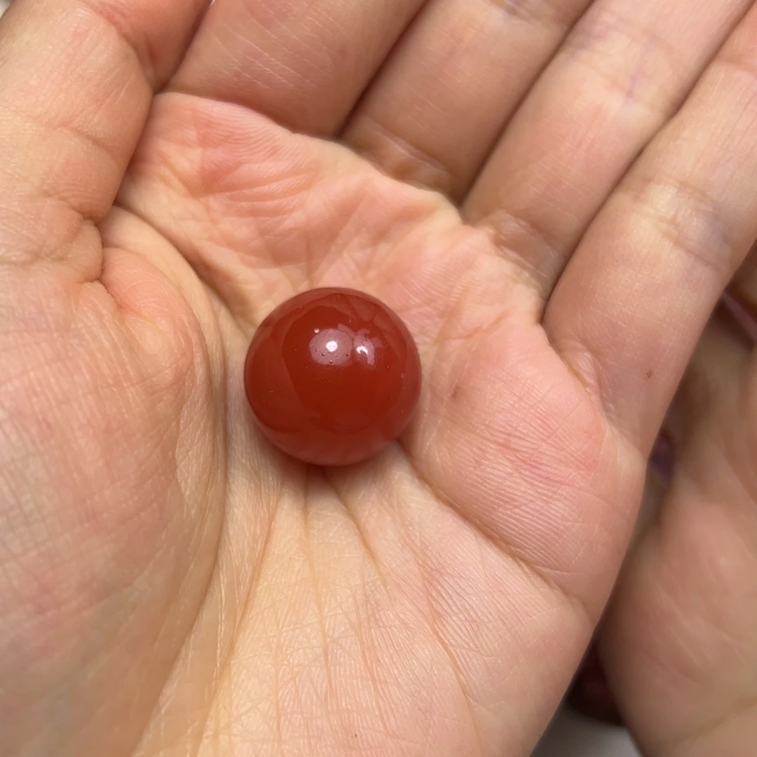 南红玛瑙未镶嵌珠子
