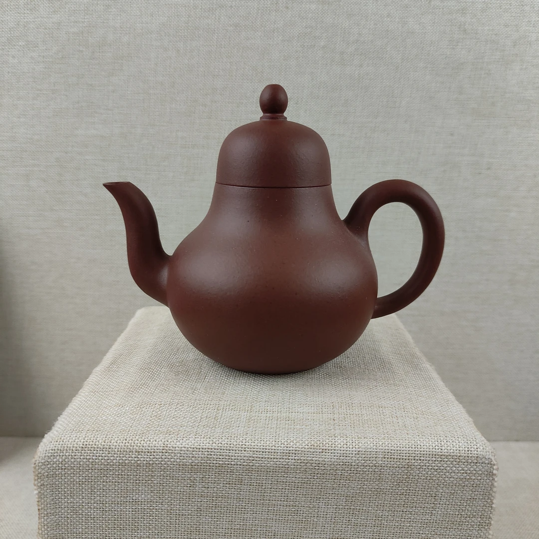 【南窑砂 — 体验款】原矿紫泥200ml思婷壶喀左原矿支持溯源检测