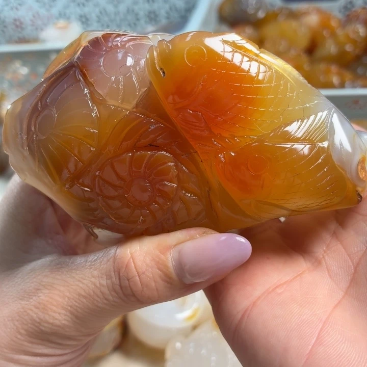 玛瑙/玉髓未镶嵌吊坠(不含链)