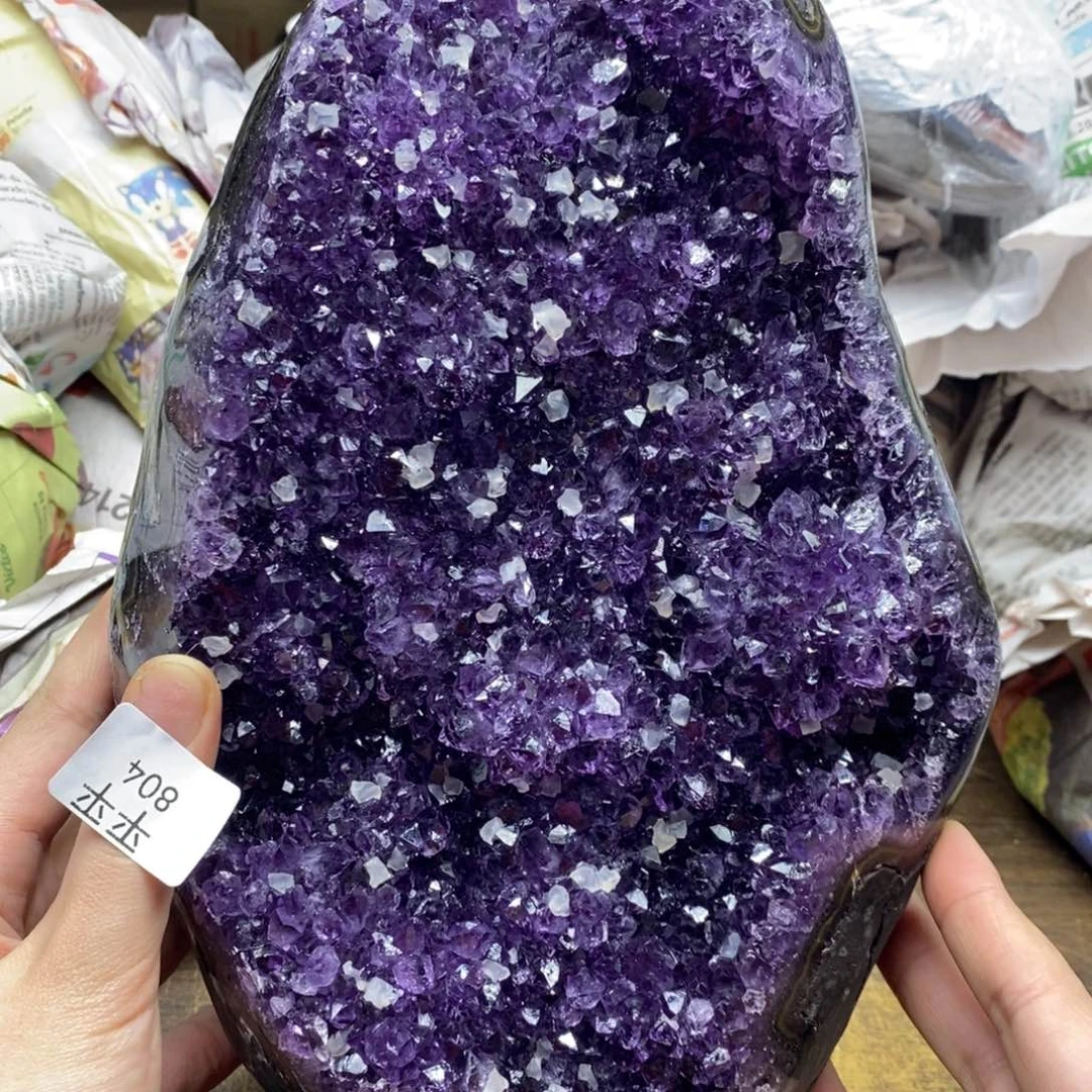 紫晶乌拉圭未镶嵌