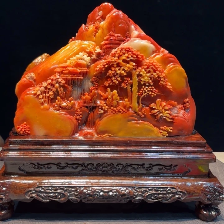 M***N寿山石寿山石摆件