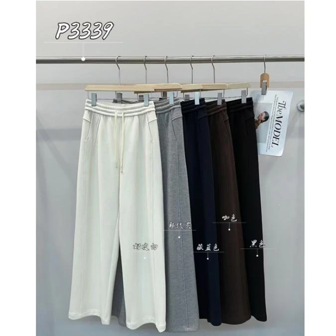 【婷二严选】高定新品 PPT定制切垮显瘦直筒裤P3339
