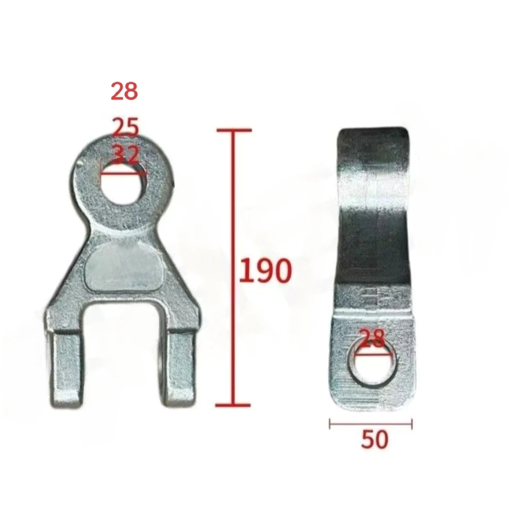 加长型叉头叉头100拉杆油缸通用型摆叉