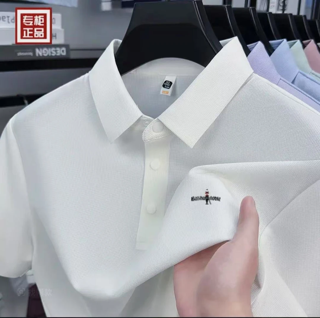 1专柜撤柜正品比音家冰丝速干系列POLO衫