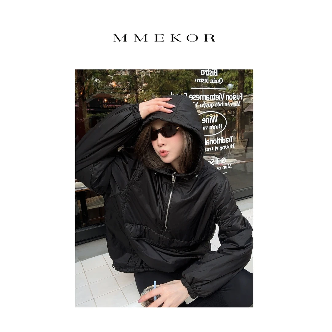 MMEKOR “小魔方”棉服 2025新款秋款暗黑内啡肽百搭上衣 30520