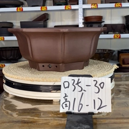 紫砂花盆宜兴紫砂花盆产地直销