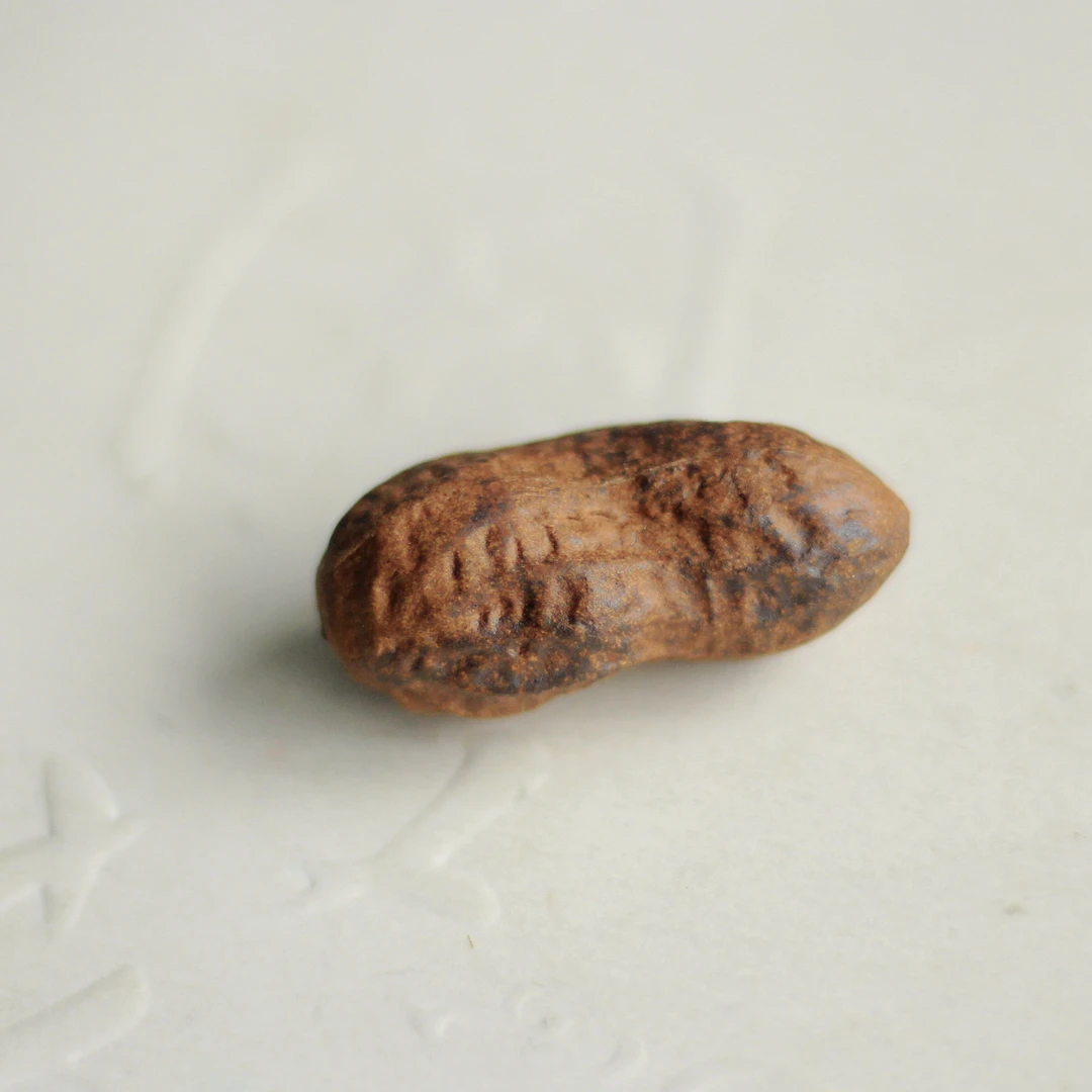 【特惠】花生摆件到手两只.3624.中式复古创意把玩陶瓷茶具茶宠摆件