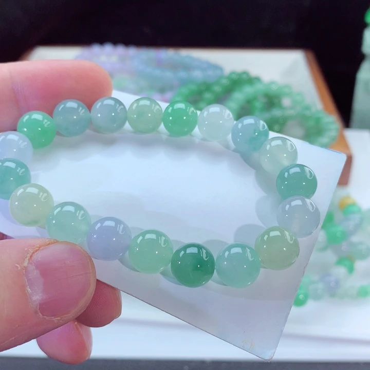 未镶嵌手链翡翠翡翠