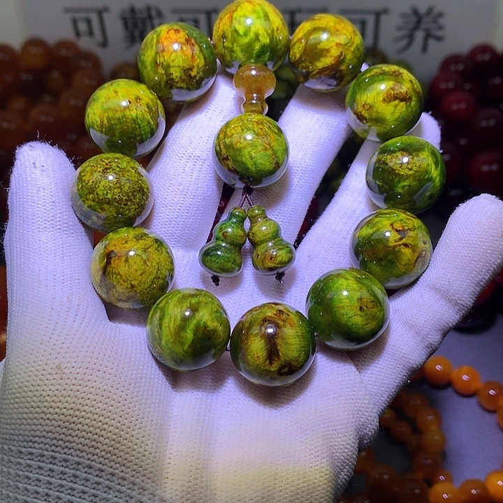 手串/手链松木（琥珀木）2.0 水墨丹青高货
