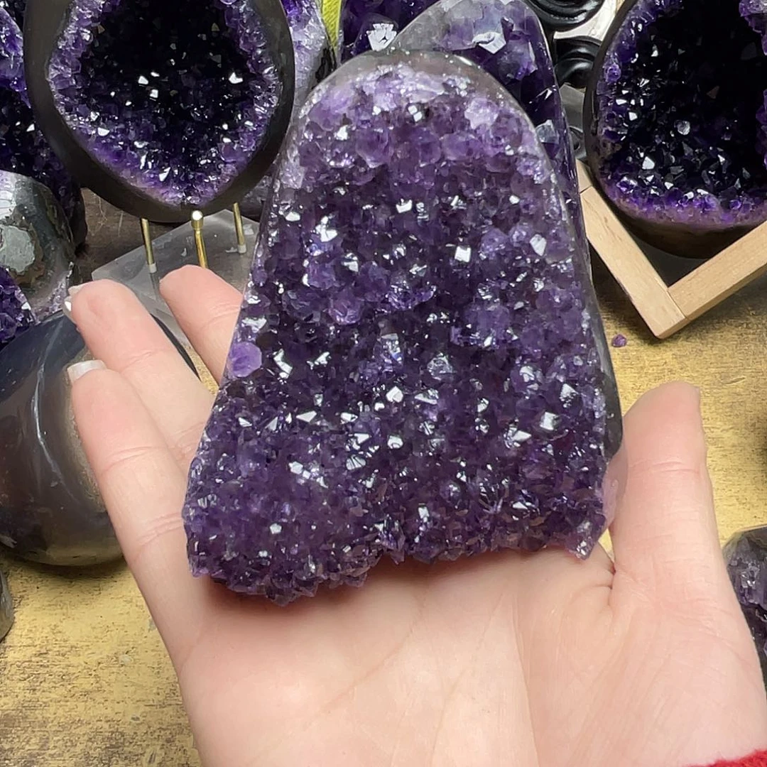 未镶嵌大型摆件（非配饰）紫晶