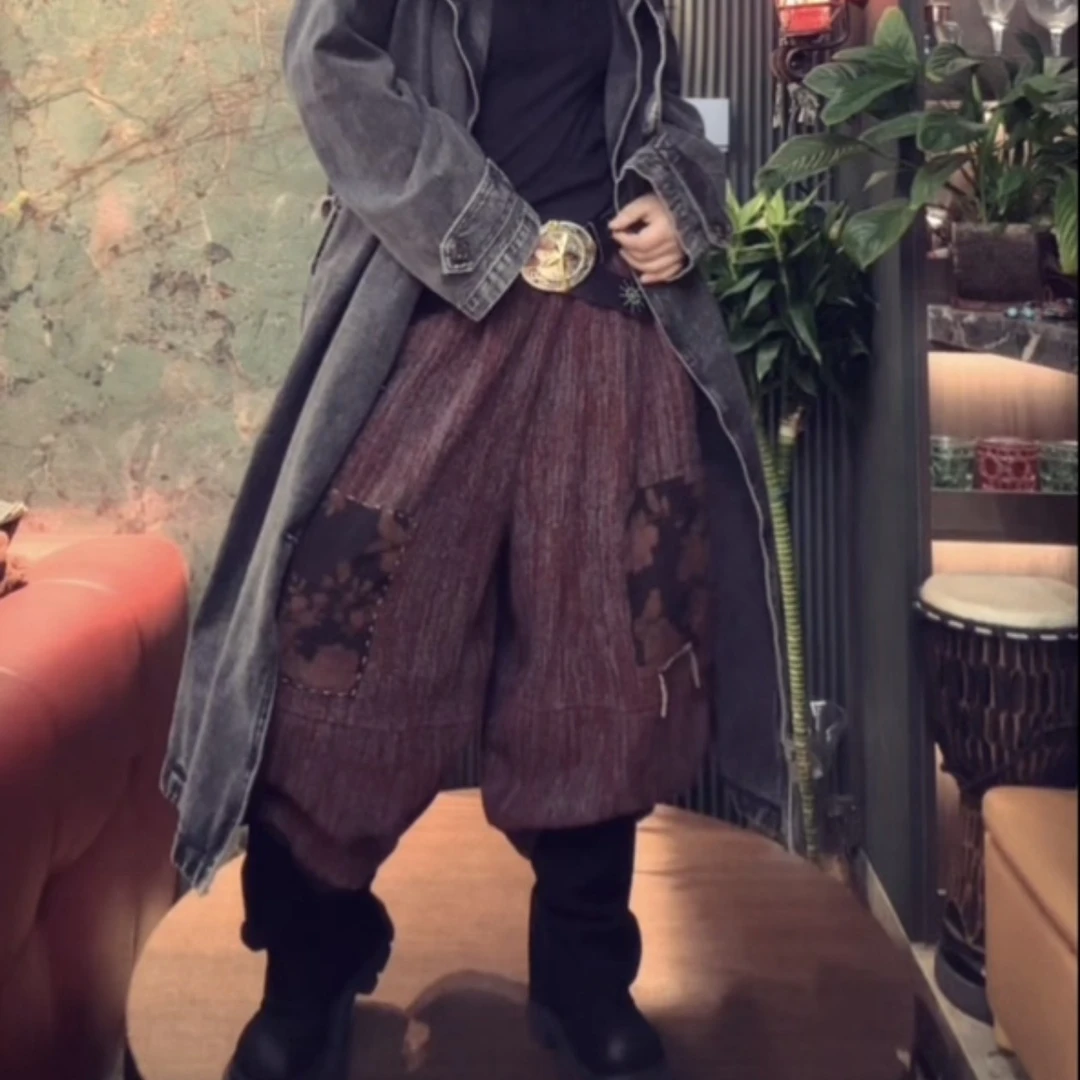 设计师款个性厚款加厚短裤