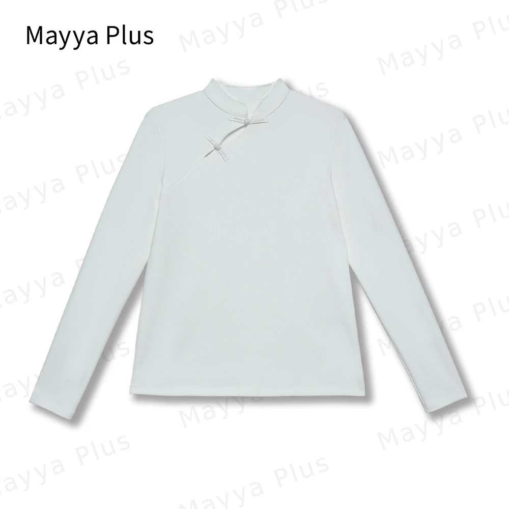 【如意】Mayya Plus麦芽定制轻奢气质显瘦百搭款T恤32416569长袖