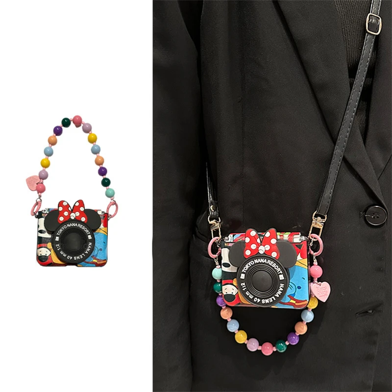 小妮熊磁吸支架适用华为purax手机壳pocket2秋冬小米mixflip2荣耀