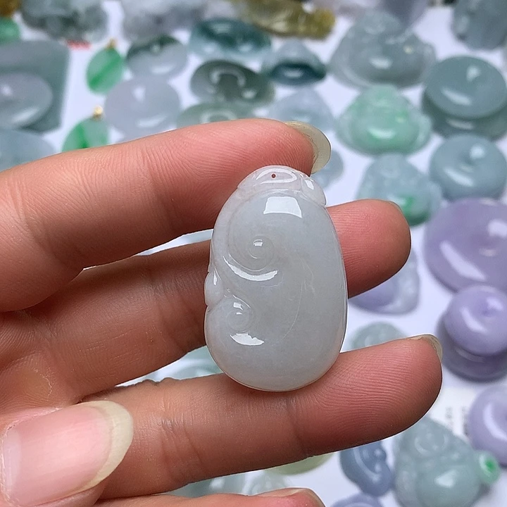 翡翠未镶嵌颈饰天然翡翠