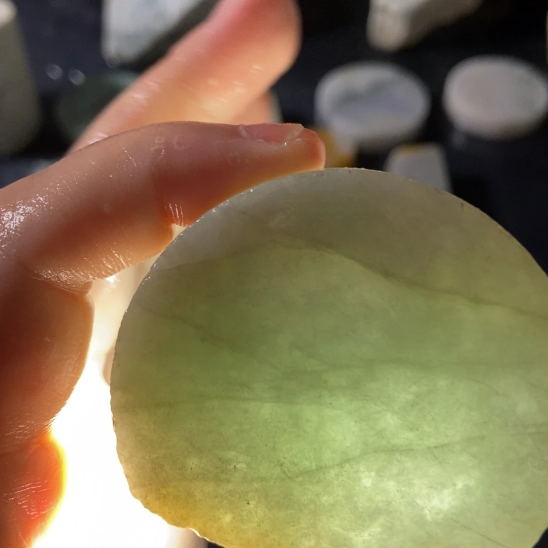 翡翠未镶嵌挂件天然翡翠