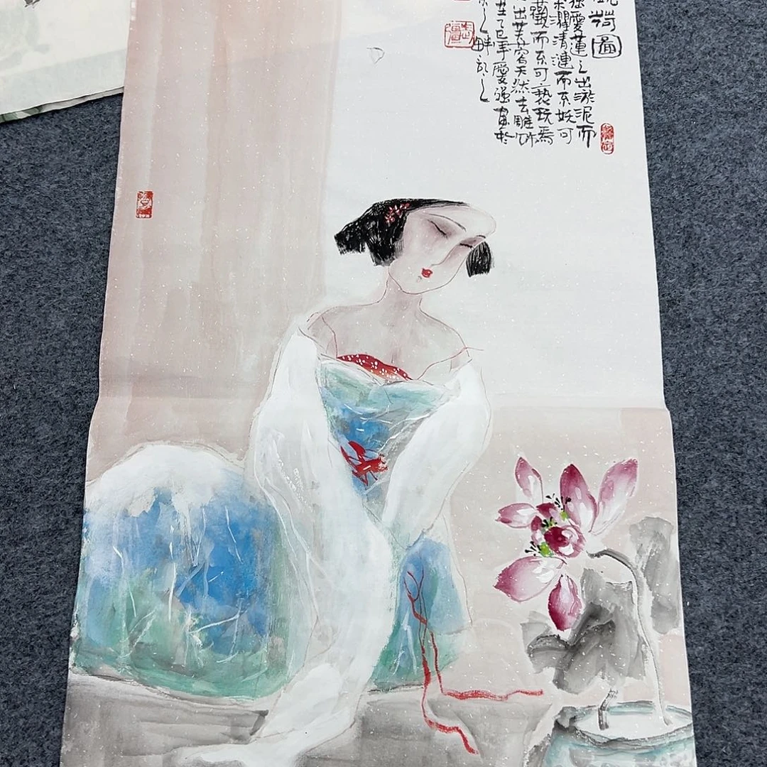 国画纯手绘作品图