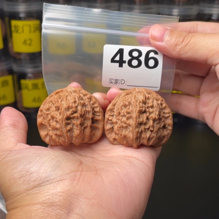 把件文玩核桃全品44白狮子