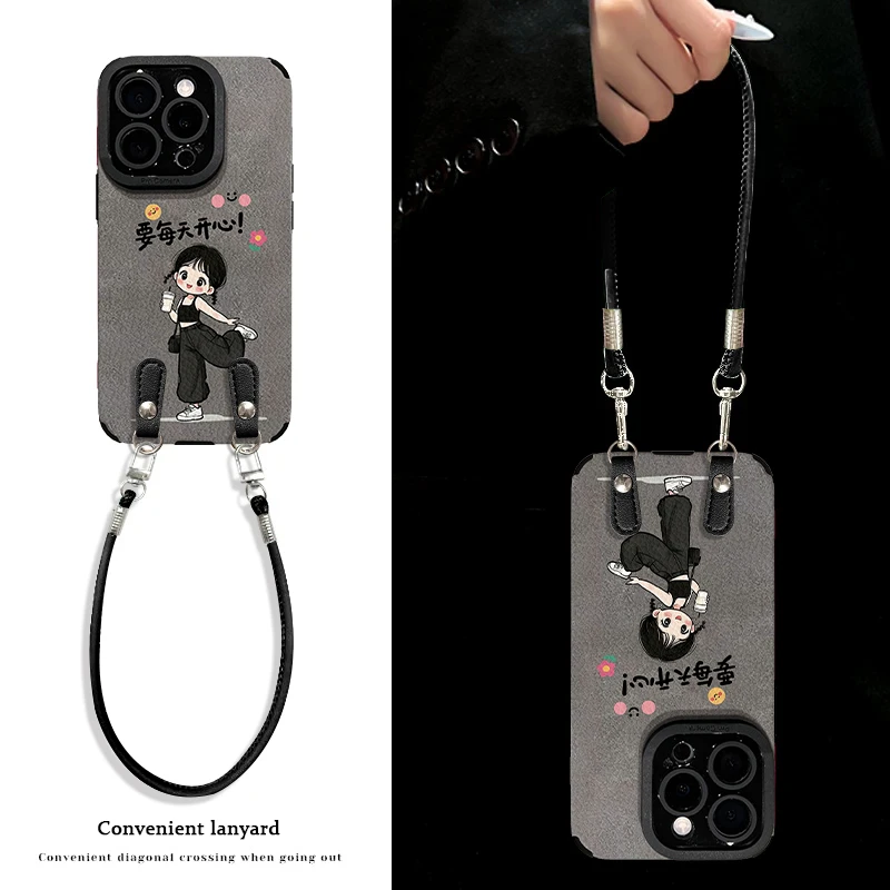 【优选材质】每天开心适用于苹果vivo/华为/oppo小米网红流行手机壳
