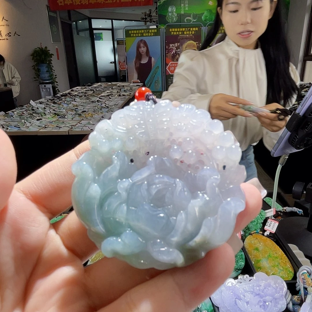 颈饰未镶嵌翡翠一