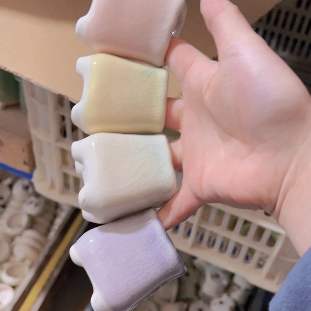 红陶陶瓷花盆当场满12包邮