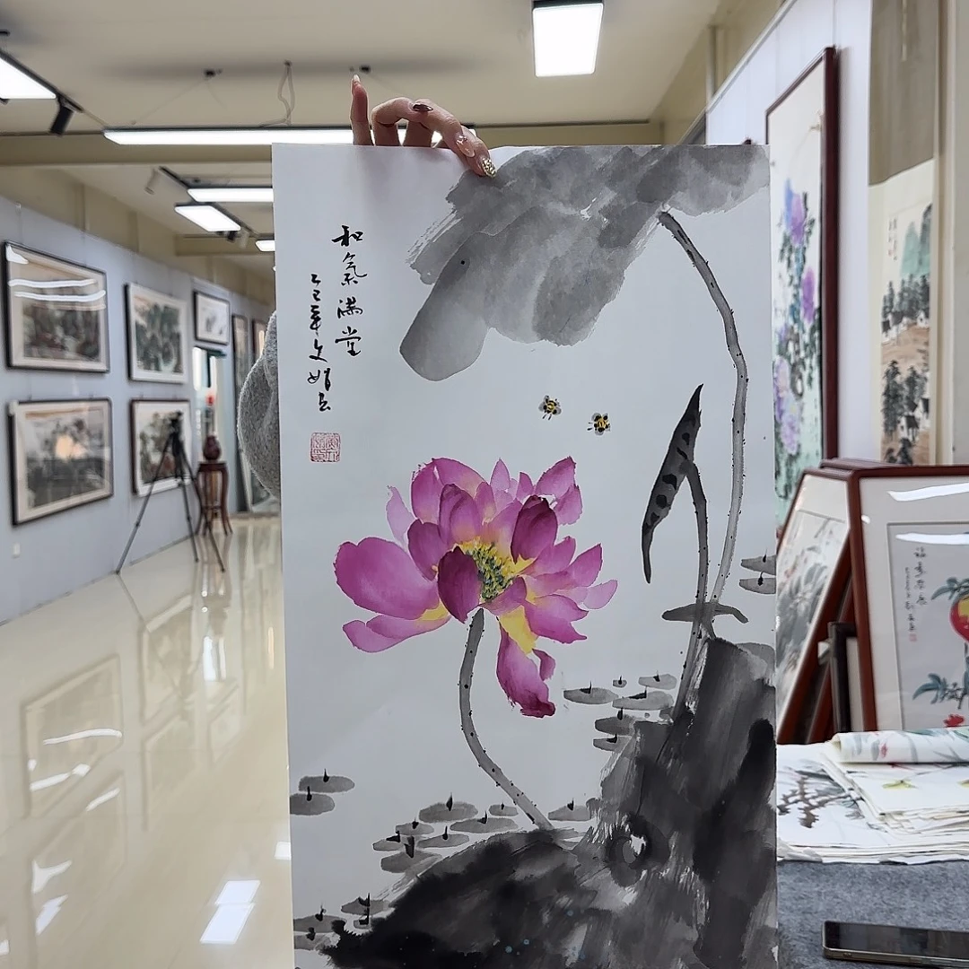 国画国画作品展。国画作品集一