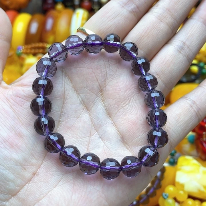 树脂制品37号紫色手串