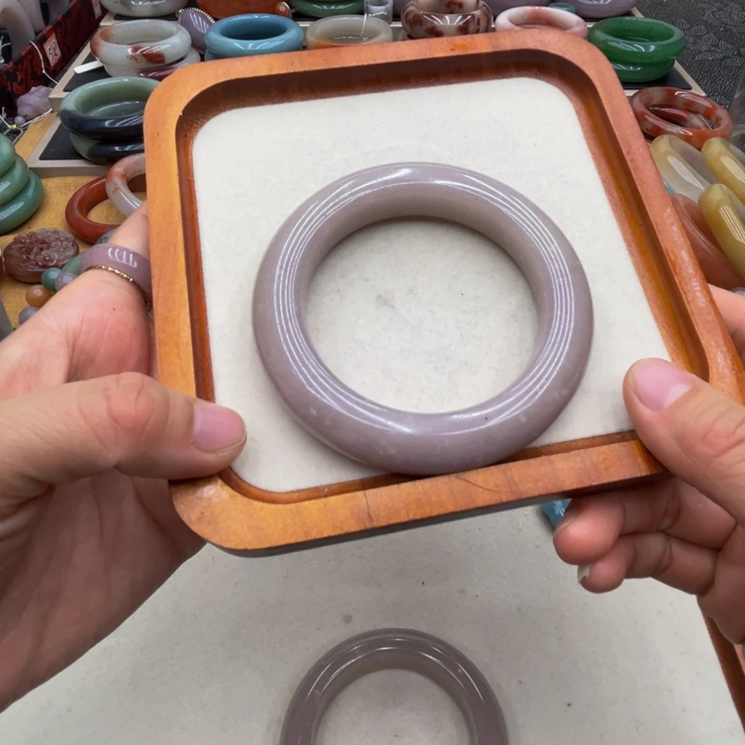 石英质玉未镶嵌圈口58