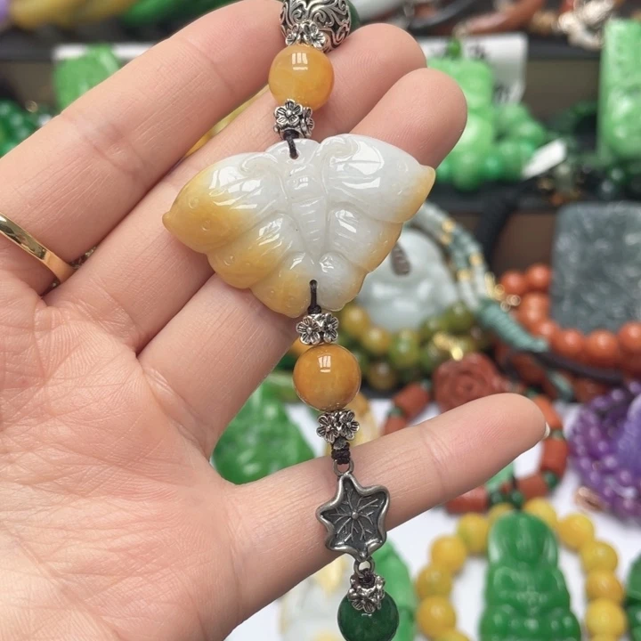 翡翠未镶嵌手链手链41