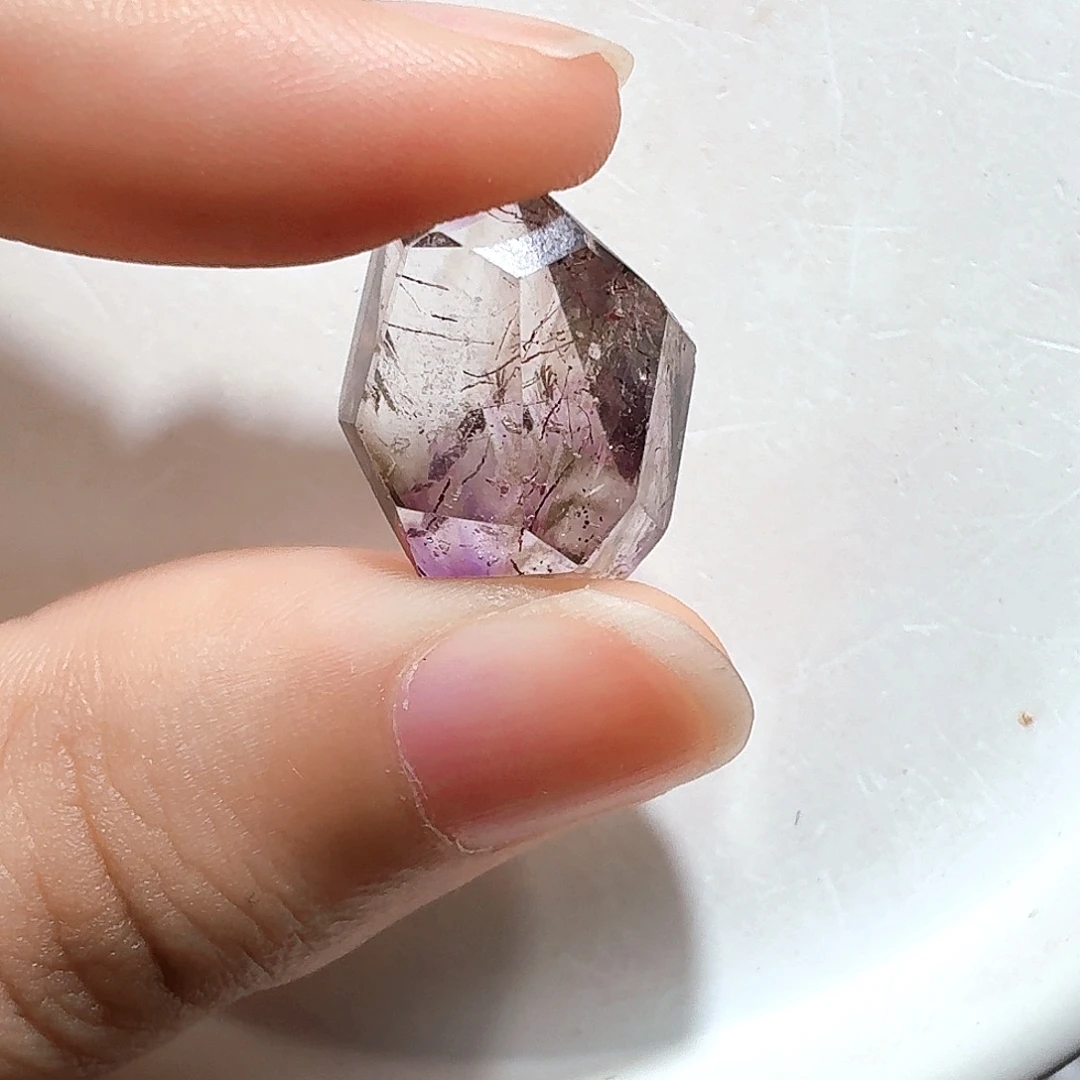 未镶嵌水晶珠宝半成品超七